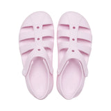 Crocs Girls Classic Fisherman Clog Sandals In Light Pink