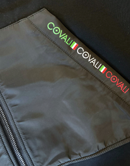 Covali Mens Corvo Hoodie In Black