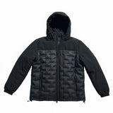 Pure Premium Mens Volo Puffer Jacket In Black
