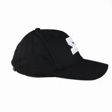 Starter Mens Flat Peak Cap In Black & White