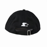 Starter Mens Flat Peak Cap In Black & White