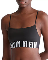 Calvin Klein Unlined Bralette In Black