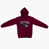 Starter Mens College Hoody In Maroon