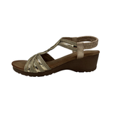 Savoy Ladies Khazel Shoes In Pewter
