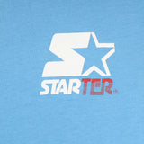 Starter Mens Core Logo T-Shirt In Light Blue