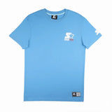 Starter Mens Core Logo T-Shirt In Light Blue