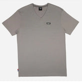 Pony Mens Logo V-Neck T-Shirt In Grey