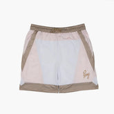 Pony Mens Turbo Shorts In Beige & White