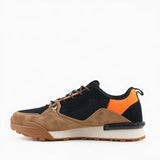Hybrid Mens Premium Field Speedm Sneakers In Black & Brown