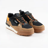 Hybrid Mens Premium Field Speedm Sneakers In Black & Brown