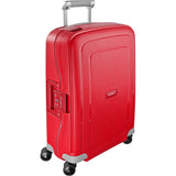 Samsonite Scure Spinner Trolley Bag In Crimson Red