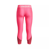 Under Armour Girls Ankle Crop In Pink