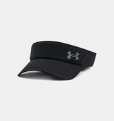 Under Armour Unisex Velociti Visor Cap In Black