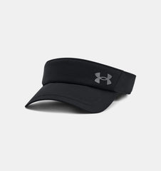 Under Armour Unisex Velociti Visor Cap In Black