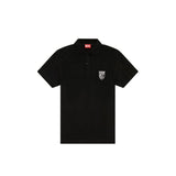 Diesel A150240Hpaj -M-T-Rejust-Tox Polo Shirt Black