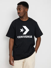 Converse Mens Star Chev Logo T-shirt In Black