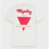 Replay Unisex White T-Shirt