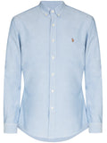 Polo Mens Classic Oxford Shirt In Light Blue