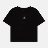 Calvin Klein Unisex Logo Boxy T-Shirt In Black
