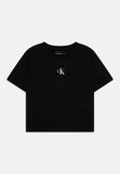Calvin Klein Unisex Logo Boxy T-Shirt In Black