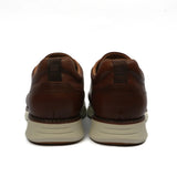 Florsheim Mens Launch Elastic Slip-On Shoes In Dark Brown