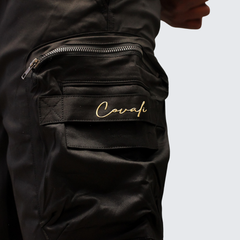 Covali Mens Cargo Shorts In Black