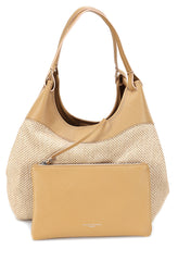 Gianni Chiarini 0369 Cst-Pl Fabric/Leather Bag Natural