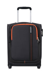 American Tourister Sea Seeker Upright Underseater Tsa In Charcoal Grey