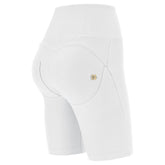 Freddy Womens High Waist Shorts In White