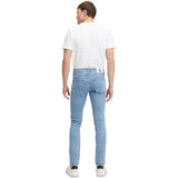 Calvin Klein Slim Taper Jeans In Denim Light