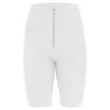 Freddy Womens High Waist Shorts In White