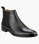 Florsheim mens Flex II Chelsea Leather Boots In Black