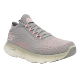 Skechers Womens Max Road 4 Shoes In Grey & Pink