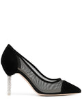 Sophia Webster Womens Jasmine Crystal Heels In Black