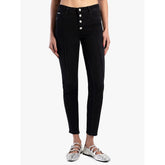 Sissyboy P31562 Mid-Waist Skinny With Pintuck Black