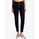Sissyboy P31562 Mid-Waist Skinny With Pintuck Black