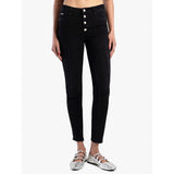 Sissyboy P31562 Mid-Waist Skinny With Pintuck Black