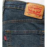 Levis Mens Athletic Taper Lost In Time Jeans In Navy
