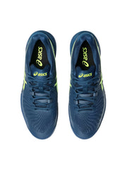 Asics 1041A330 Mens Gel-Resolution 9 Shoes 404 Mako Blue/Safety Yellow