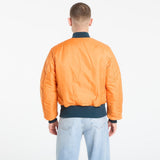 Alpha Industries Mens Ma-1 Classic Jacket In Denim Blue