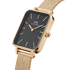 Daniel Wellington Quadro Evergold Watch In Gold