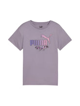 Puma Ess Graphic Kids Tee G Plum