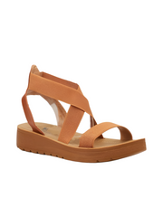 Butterfly Feet Ladies Xara 3 Sandals Tan