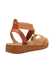 Butterfly Feet Ladies Xara 3 Sandals Tan
