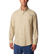 Columbia Mens Tamiami II Shirt In Beige