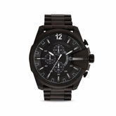 Diesel Mega Chief Black Dial Men's Watch