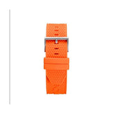 Ciga Unisex Silicone Quick Release Strap In Orange