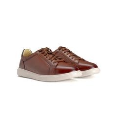 Floshiem Mens Cognac Social Sneaker