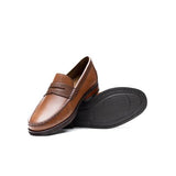 Florsheim 12195 Mens Berkley Flex Leather Shoes Cognac