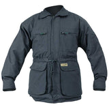 Sniper Mens Parka Jacket In Indigo